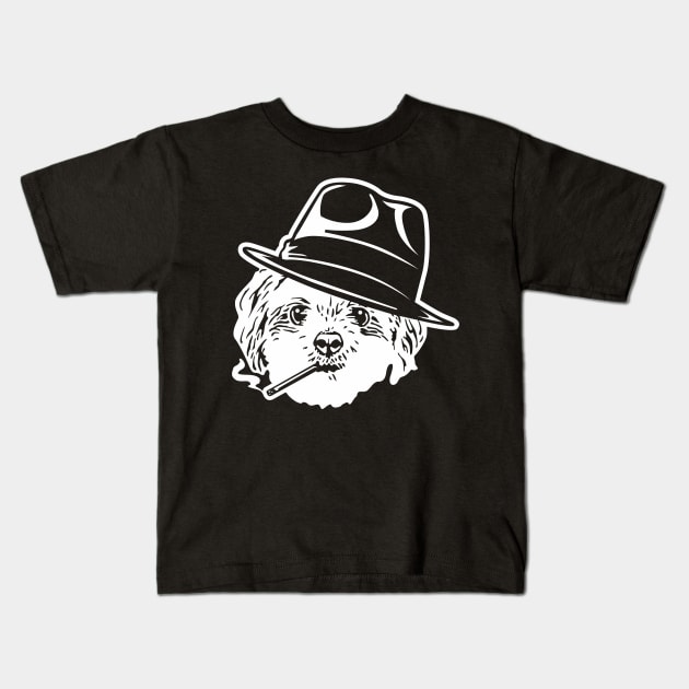 Lhasa Apso Scrapper Kids T-Shirt by Tuff Breeds